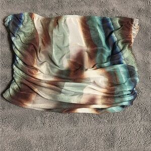 PrettyLittleThing Ruched Tube Top